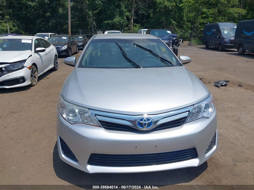 2014 Toyota Camry Hybrid Le VIN: 4T1BD1FK9EU112397 Lot: 39564014