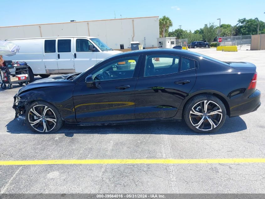 2024 Volvo S60 B5 Plus Dark Theme VIN: 7JRL12FL2RG304010 Lot: 39564016