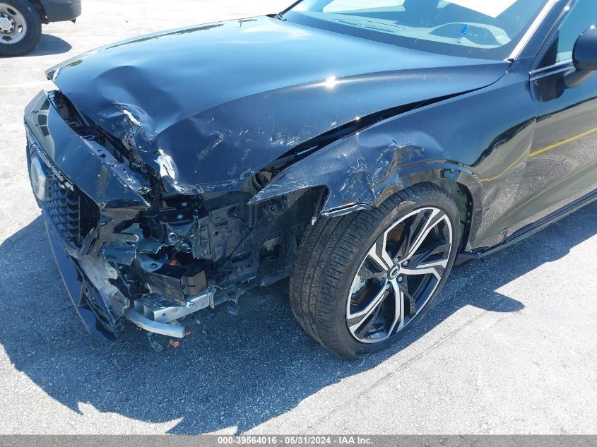 2024 Volvo S60 B5 Plus Dark Theme VIN: 7JRL12FL2RG304010 Lot: 39564016