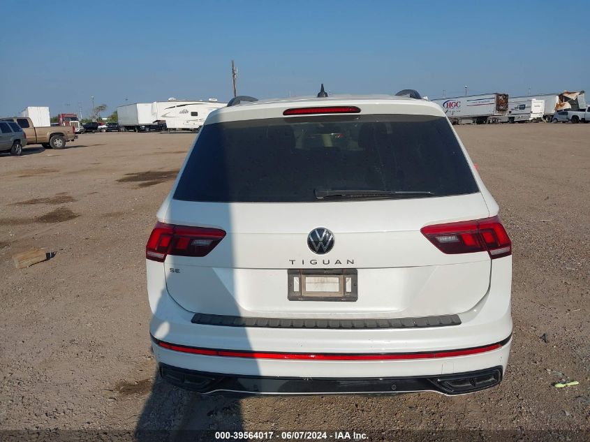 2023 Volkswagen Tiguan 2.0T Se R-Line Black VIN: 3VVCB7AX6PM039924 Lot: 39564017