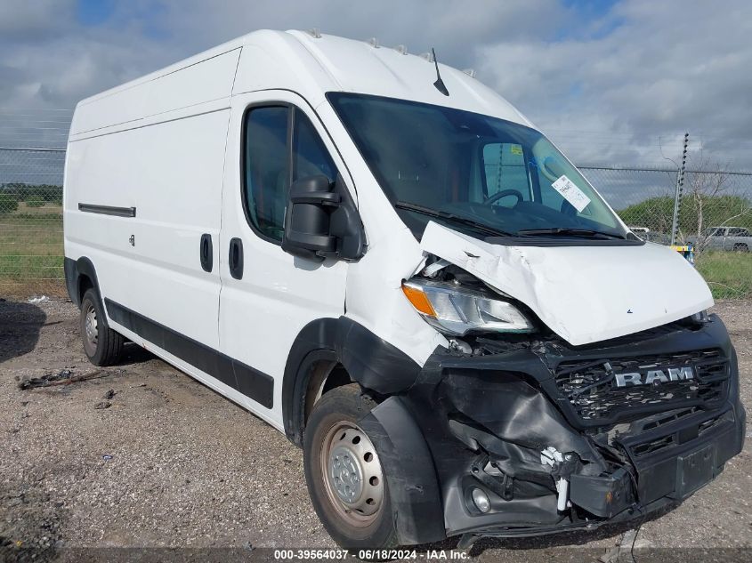 2023 Ram Promaster 2500 High Roof 159 Wb VIN: 3C6LRVDG2PE542295 Lot: 39564037