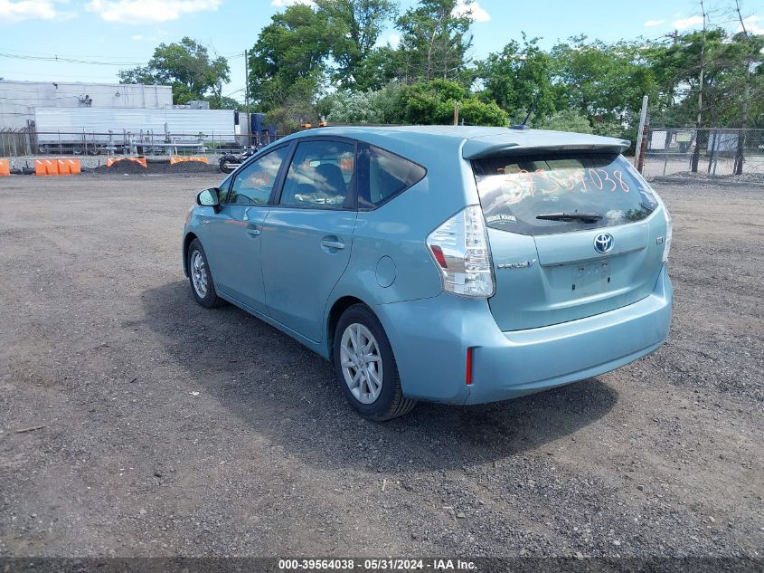 2013 Toyota Prius V Three VIN: JTDZN3EU3D3266266 Lot: 39564038