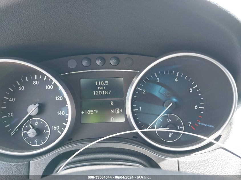 2009 Mercedes-Benz Ml 350 4Matic VIN: 4JGBB86E89A498200 Lot: 39564044