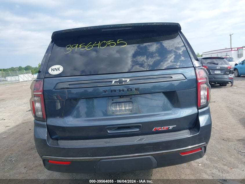 2021 Chevrolet Tahoe 4Wd Rst VIN: 1GNSKRKD2MR395668 Lot: 39564055