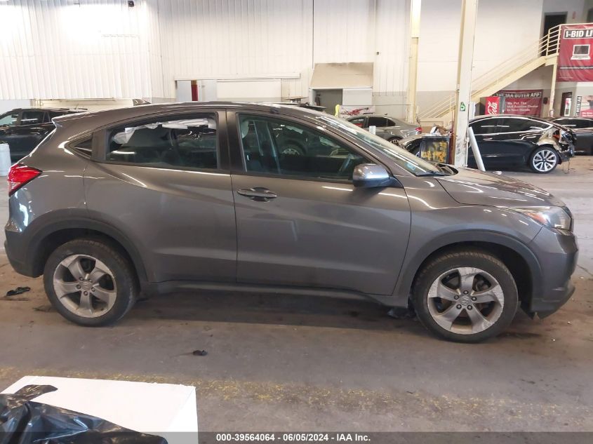 2018 Honda Hr-V Lx VIN: 3CZRU6H31JM728769 Lot: 39564064