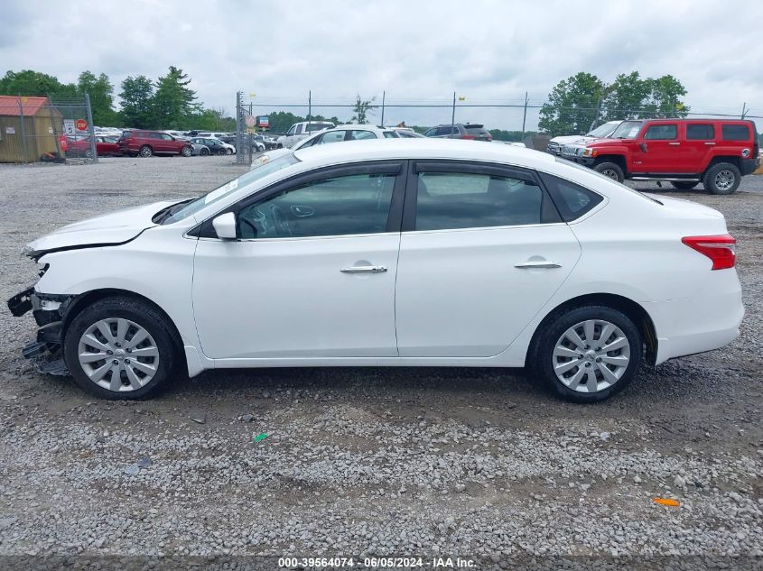 2017 Nissan Sentra Sv VIN: 3N1AB7AP8HY408754 Lot: 39564074