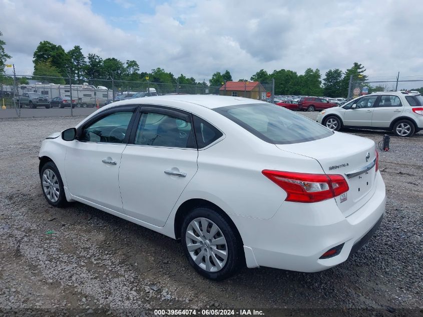 2017 Nissan Sentra Sv VIN: 3N1AB7AP8HY408754 Lot: 39564074