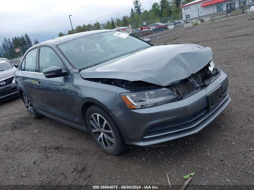 2017 Volkswagen Jetta 1.4T Se VIN: 3VWDB7AJ2HM380881 Lot: 39564075