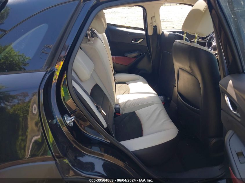 2016 Mazda Cx-3 Grand Touring VIN: JM1DKBD72G0122514 Lot: 39564089