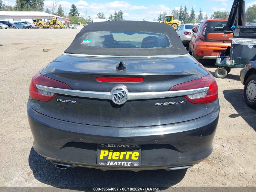 2016 Buick Cascada Premium VIN: W04WT3N5XGG137661 Lot: 39564097