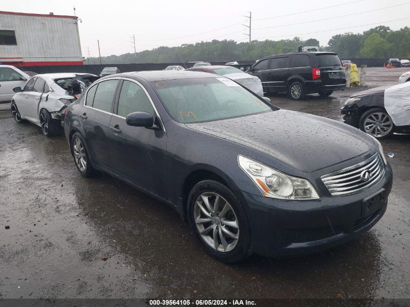 2008 Infiniti G35X VIN: JNKBV61F88M267714 Lot: 39564105