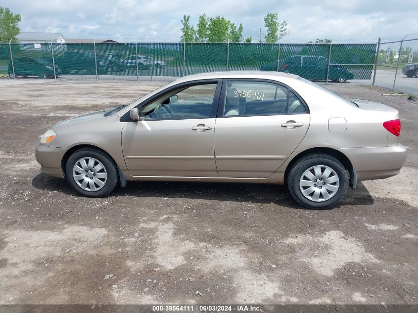 2004 Toyota Corolla Le VIN: 2T1BR32E64C202149 Lot: 39564111