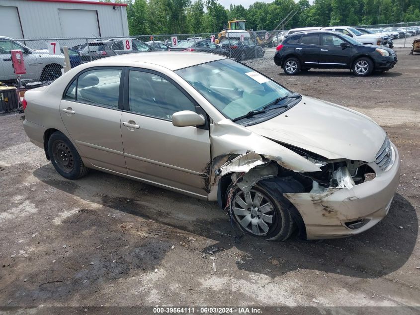 2004 Toyota Corolla Le VIN: 2T1BR32E64C202149 Lot: 39564111