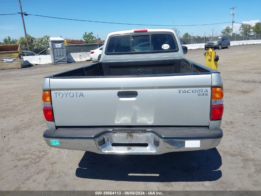 2004 Toyota Tacoma VIN: 5TEVL52NX4Z363642 Lot: 39564113