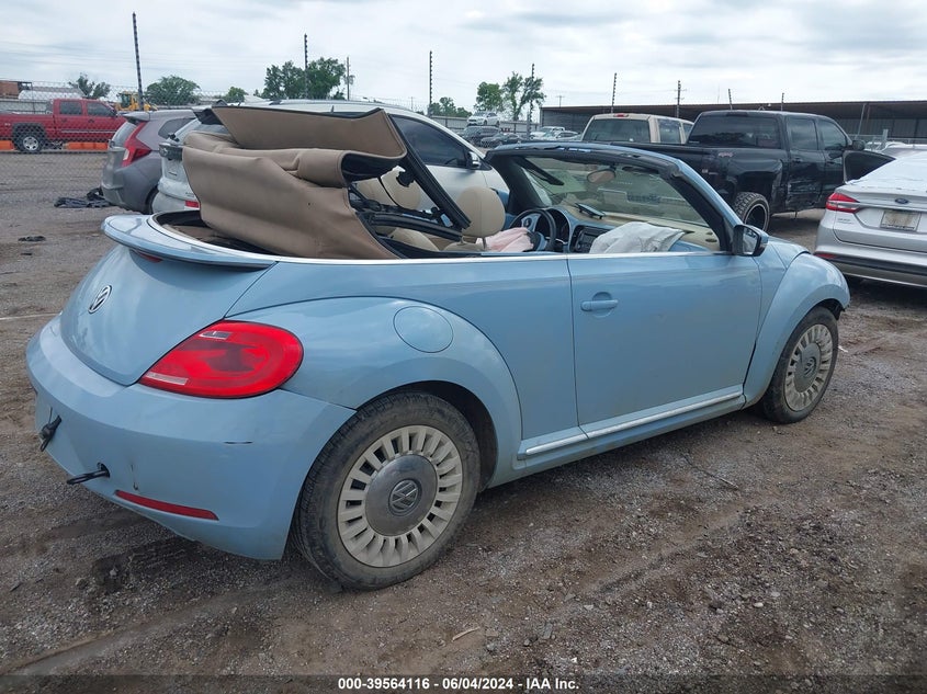 2013 VOLKSWAGEN BEETLE VIN: 3VW5X7ATXDM824350