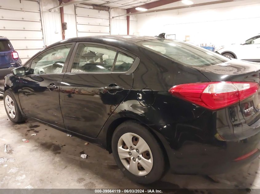 2016 Kia Forte Lx VIN: KNAFK4A60G5571495 Lot: 39564119