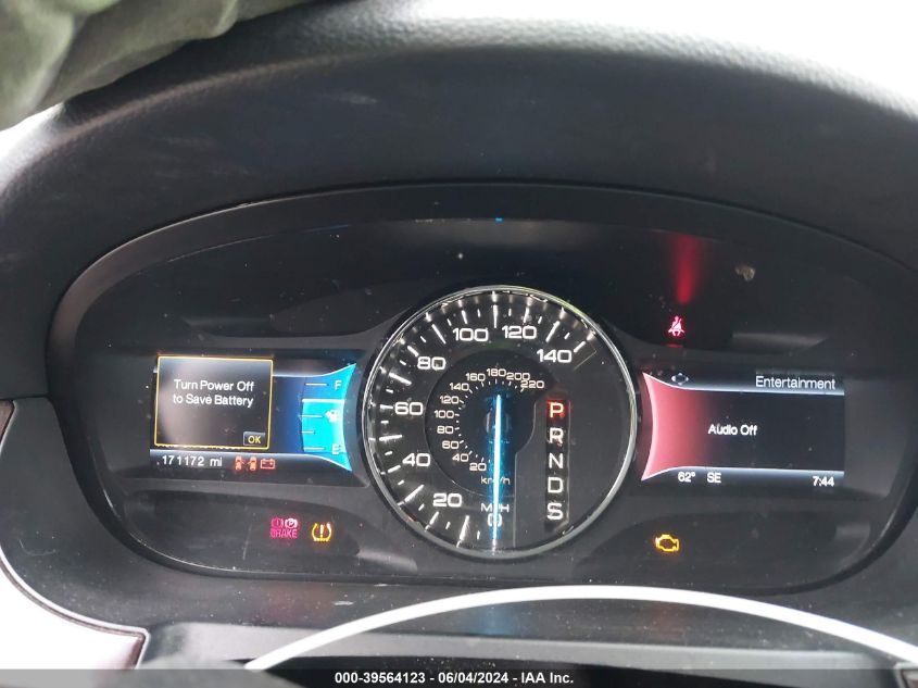 2014 Ford Edge Limited VIN: 2FMDK4KC9EBA71581 Lot: 39564123