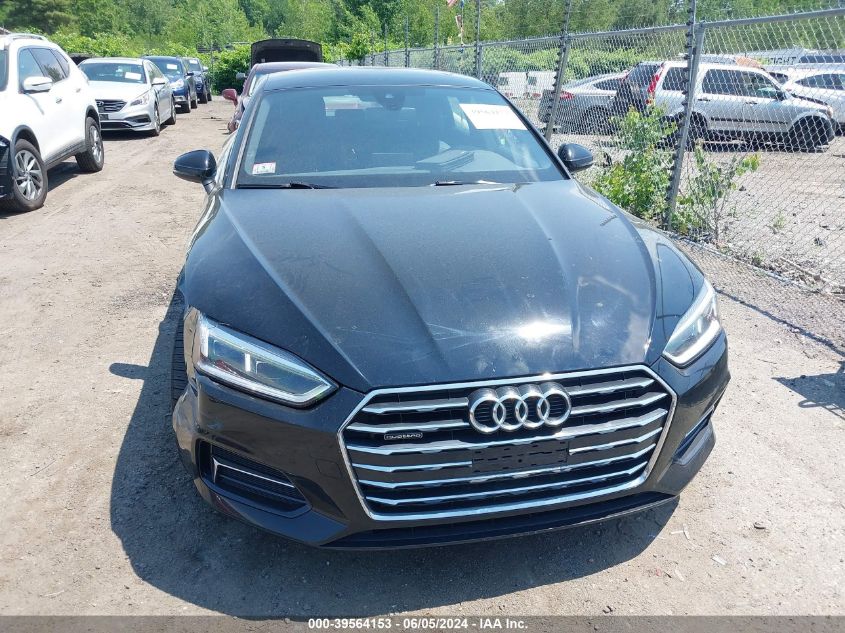 2019 Audi A5 45 Premium VIN: WAUANCF53KA021316 Lot: 39564153