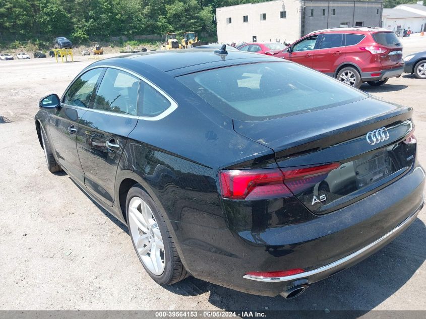 2019 Audi A5 45 Premium VIN: WAUANCF53KA021316 Lot: 39564153