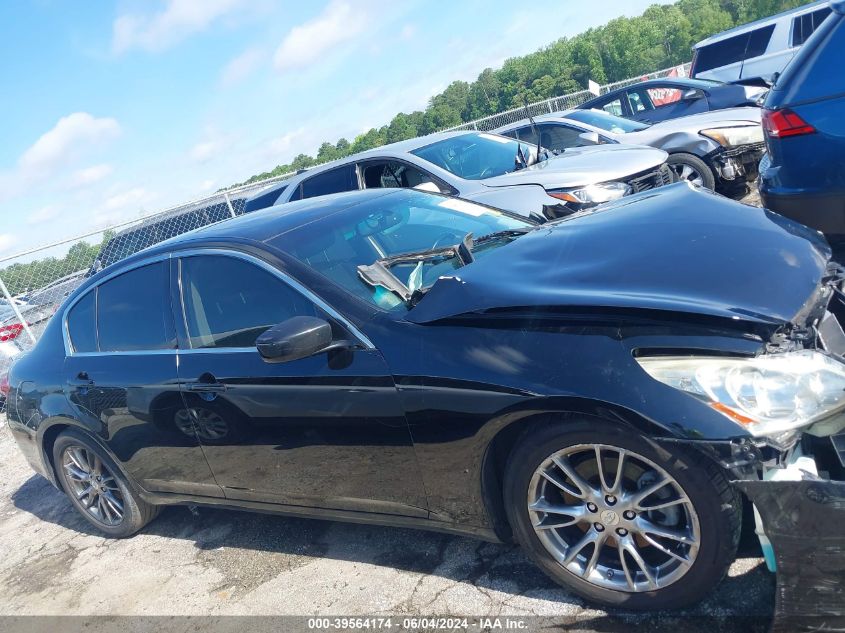 2011 Infiniti G37 Journey VIN: JN1CV6AP2BM301106 Lot: 39564174