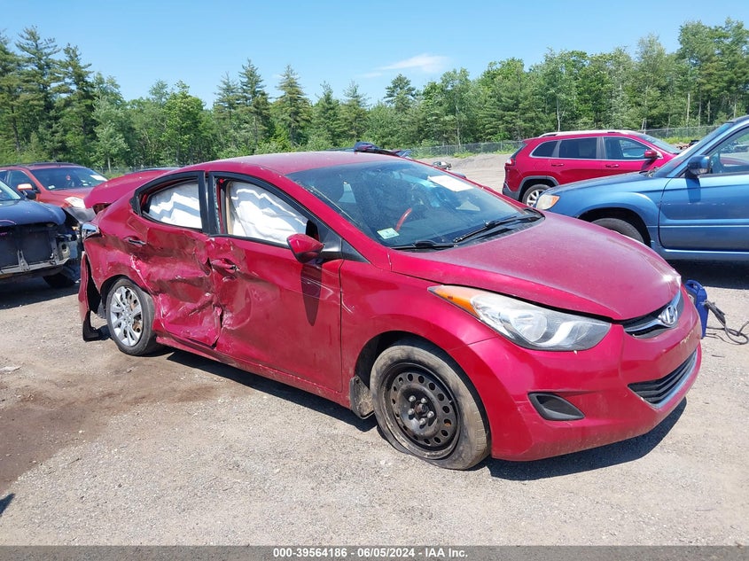 2012 Hyundai Elantra Gls (Ulsan Plant) VIN: KMHDH4AE9CU466966 Lot: 39564186