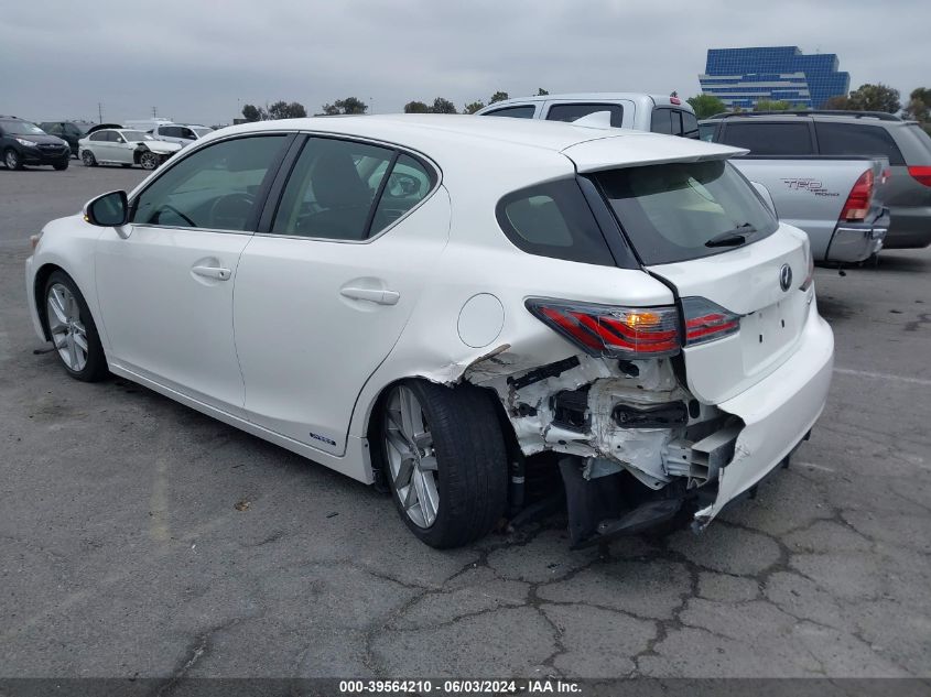 2017 Lexus Ct 200H VIN: JTHKD5BH8H2289642 Lot: 39564210