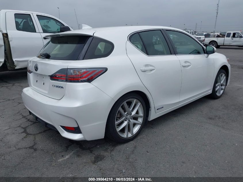 2017 Lexus Ct 200H VIN: JTHKD5BH8H2289642 Lot: 39564210