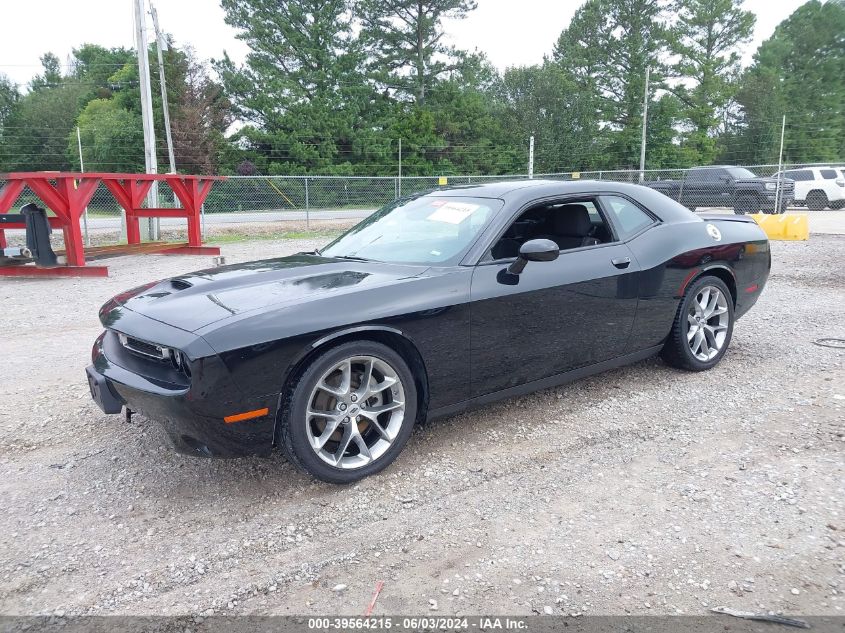 2022 Dodge Challenger Gt VIN: 2C3CDZJG4NH233291 Lot: 39564215