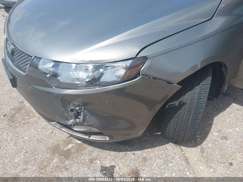 2012 Kia Forte Sx VIN: KNAFW4A38C5605512 Lot: 39564218