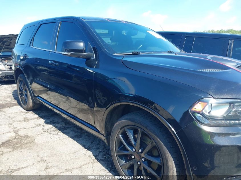 2018 Dodge Durango R/T Awd VIN: 1C4SDJCT4JC372577 Lot: 39564237