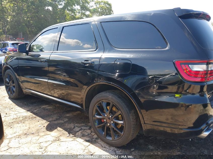 2018 Dodge Durango R/T Awd VIN: 1C4SDJCT4JC372577 Lot: 39564237