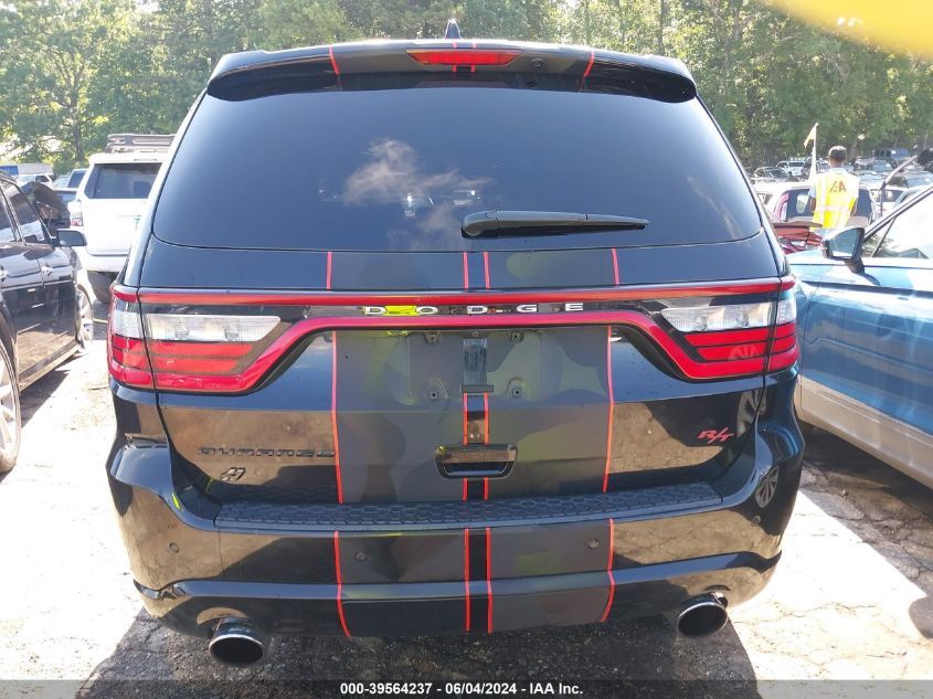 2018 Dodge Durango R/T Awd VIN: 1C4SDJCT4JC372577 Lot: 39564237