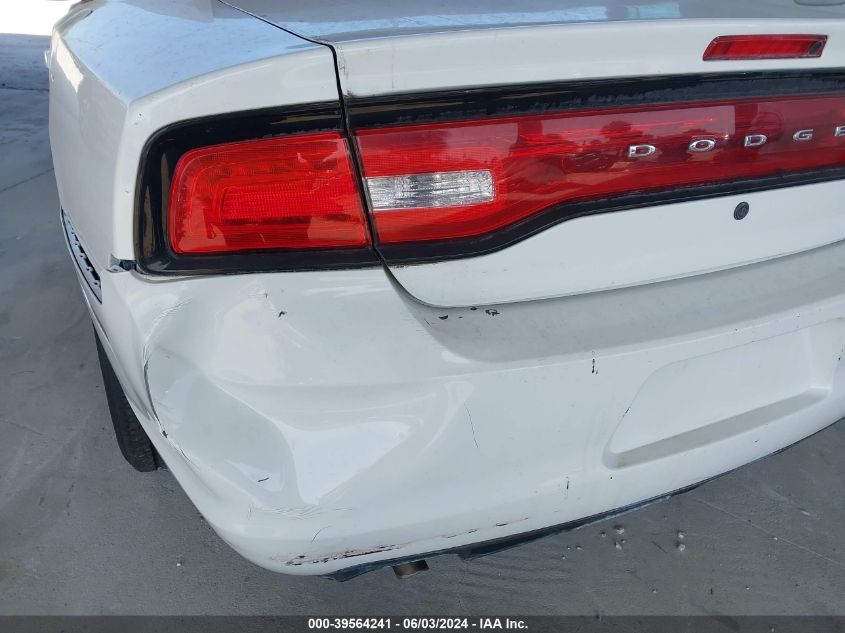 2014 Dodge Charger Police VIN: 2C3CDXAGXEH193612 Lot: 39564241