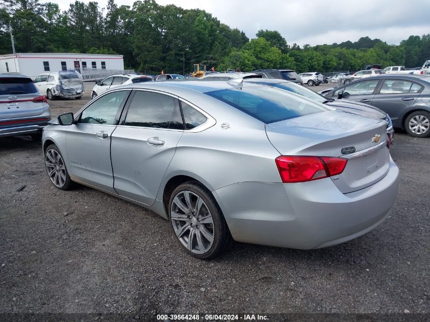 2016 Chevrolet Impala 2Lt VIN: 2G1115S32G9184713 Lot: 39564248