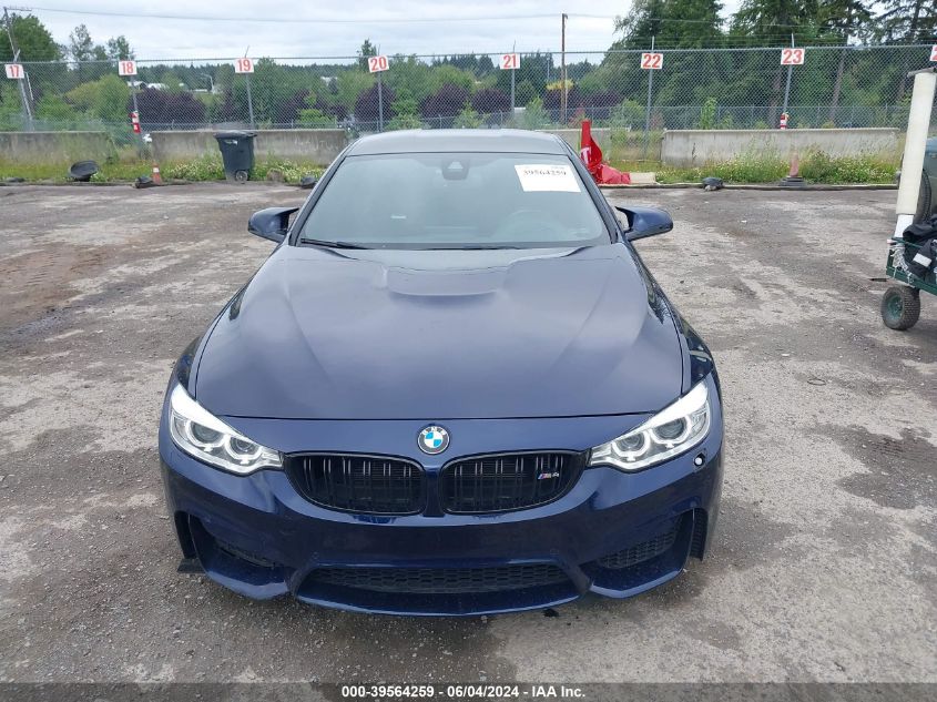 2016 BMW M4 VIN: WBS3R9C53GK336912 Lot: 39564259