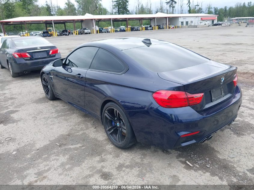 2016 BMW M4 VIN: WBS3R9C53GK336912 Lot: 39564259