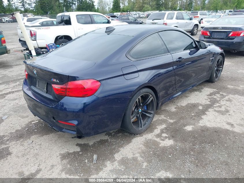 2016 BMW M4 VIN: WBS3R9C53GK336912 Lot: 39564259