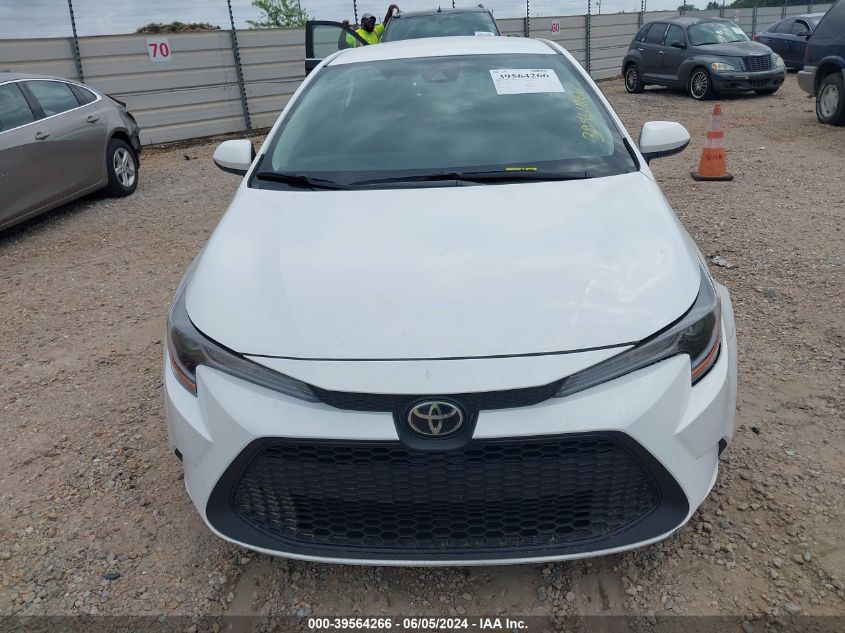 2022 Toyota Corolla Le VIN: 5YFEPMAE3NP366051 Lot: 39564266