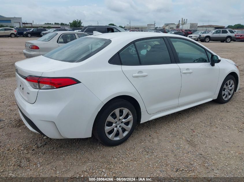 2022 Toyota Corolla Le VIN: 5YFEPMAE3NP366051 Lot: 39564266