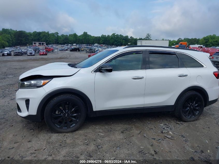 2019 Kia Sorento Lx/S VIN: 5XYPG4A50KG604270 Lot: 39564275