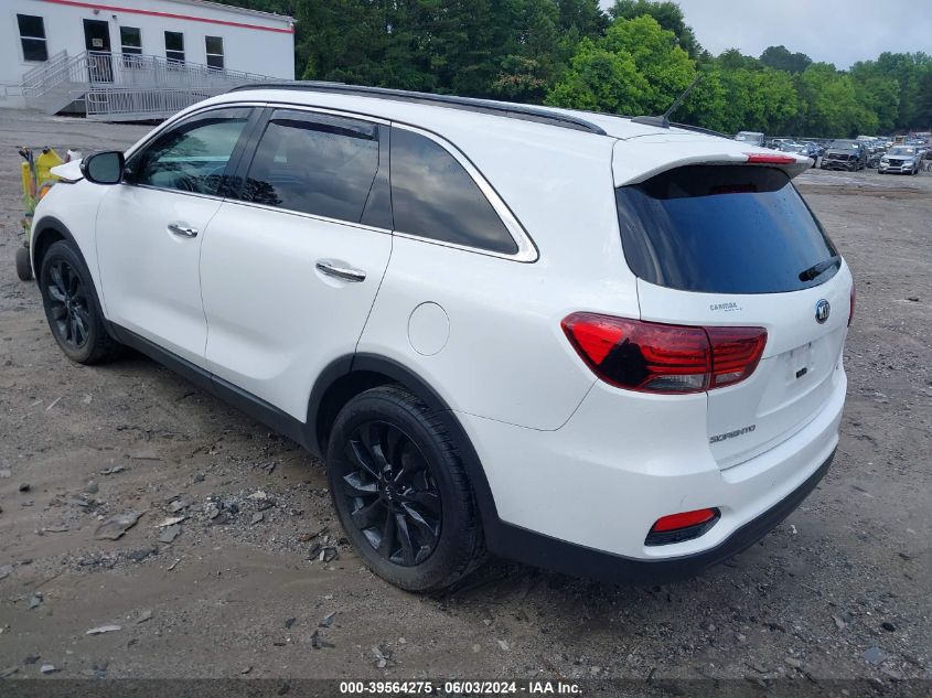 2019 Kia Sorento Lx/S VIN: 5XYPG4A50KG604270 Lot: 39564275