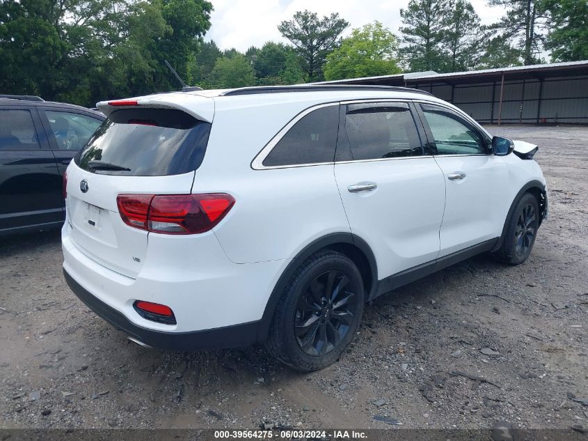 2019 Kia Sorento Lx/S VIN: 5XYPG4A50KG604270 Lot: 39564275