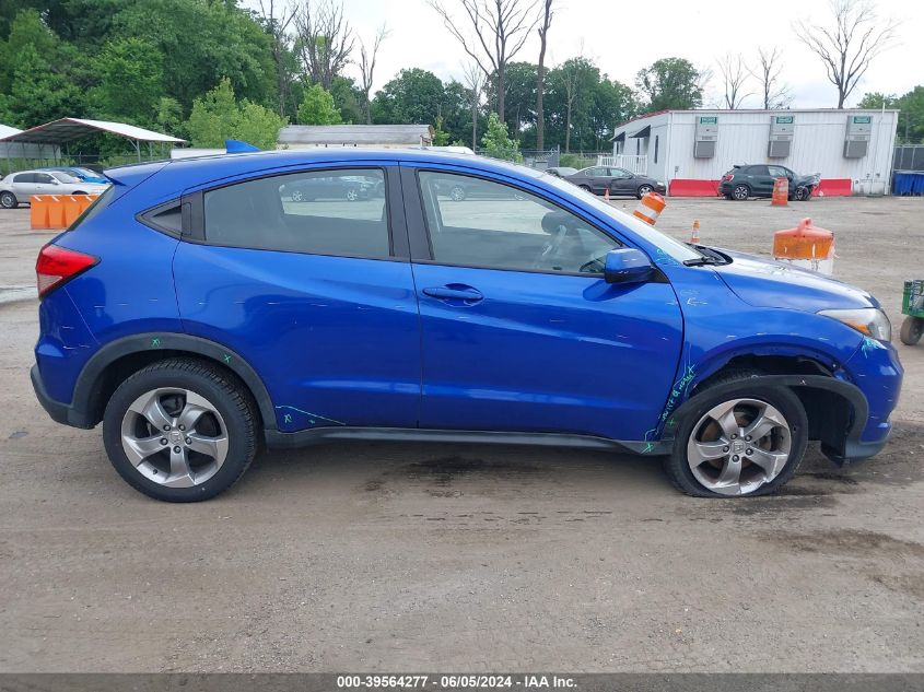 2018 Honda Hr-V Lx VIN: 3CZRU6H35JM703986 Lot: 39564277