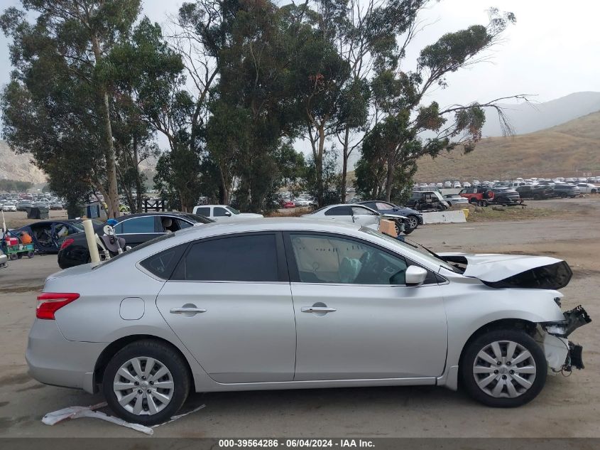 2016 Nissan Sentra Sv VIN: 3N1AB7AP7GY260336 Lot: 39564286