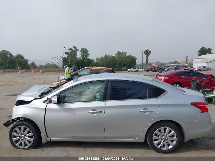 2016 Nissan Sentra Sv VIN: 3N1AB7AP7GY260336 Lot: 39564286