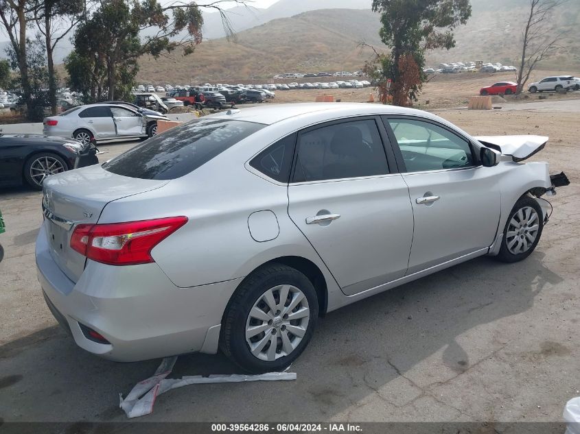 2016 Nissan Sentra Sv VIN: 3N1AB7AP7GY260336 Lot: 39564286