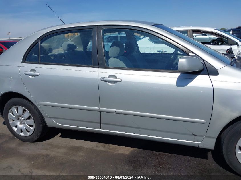 2004 Toyota Corolla Le VIN: 1NXBR32E74Z297190 Lot: 39564310