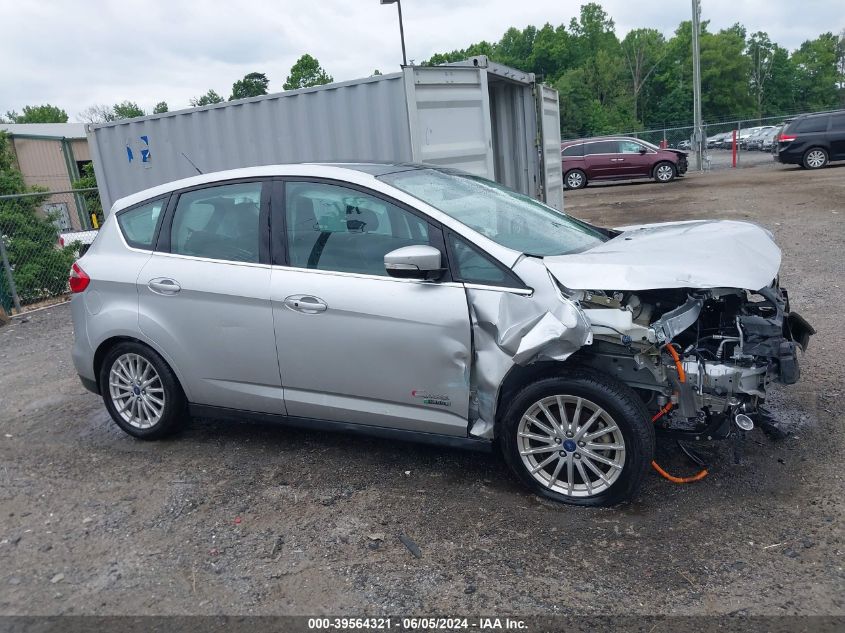 2013 Ford C-Max Energi Sel VIN: 1FADP5CU8DL557080 Lot: 39564321