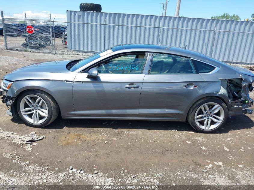 2019 Audi A5 45 Premium VIN: WAUBNDF53KA068470 Lot: 39564326