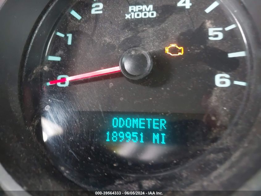 2009 Chevrolet Silverado 1500 Work Truck VIN: 1GCEC19X49Z297513 Lot: 39564333